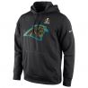 Cheap Carolina Panthers Hoodie From China Black Super Bowl 50 Bound Team Travel Performance