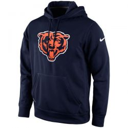 Cheap Chicago Bears Hoodie From China Navy KO Logo Essential
