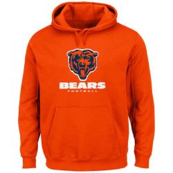 Cheap Chicago Bears Hoodie From China Orange Critical Victory