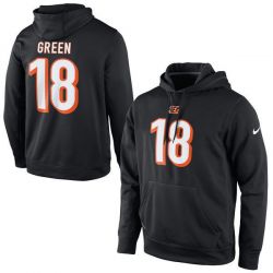 Cheap AJ Green Bengals Hoodie From China Black Player Performance
