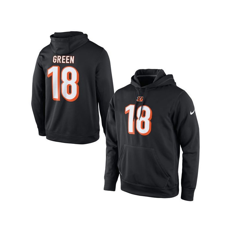 Cheap AJ Green Bengals Hoodie From China Black Player Performance