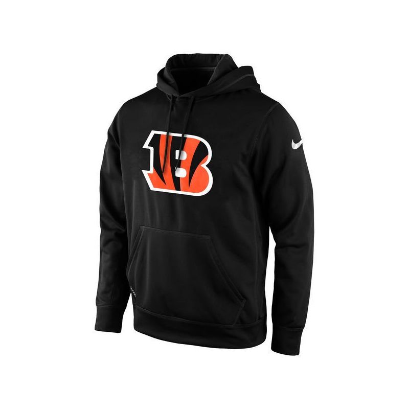 Cheap Cincinnati Bengals Hoodie From China Black KO Logo Essential