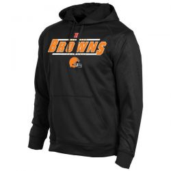 Cheap Cleveland Browns Hoodie From China Black Historic Logo Majestic Synthetic