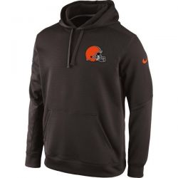 Cheap Cleveland Browns Hoodie From China Brown Historic Logo KO Chain Fleece