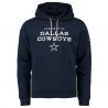 Cheap Dallas Cowboys Hoodie From China Navy Stadium Classic Club Fleece