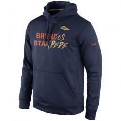 Cheap Denver Broncos Hoodie From China Navy Gold Collection KO Performance