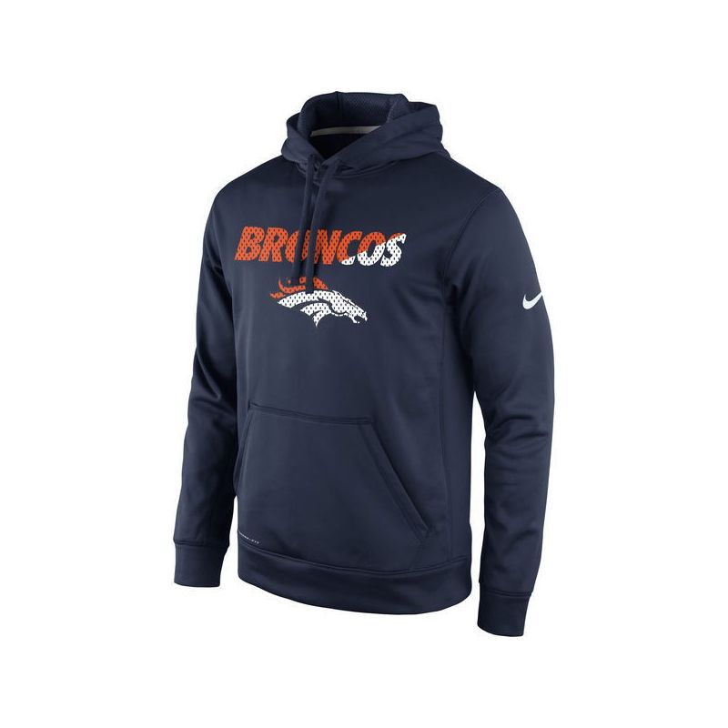 Cheap Denver Broncos Hoodie From China Navy Kick Off Staff Performance