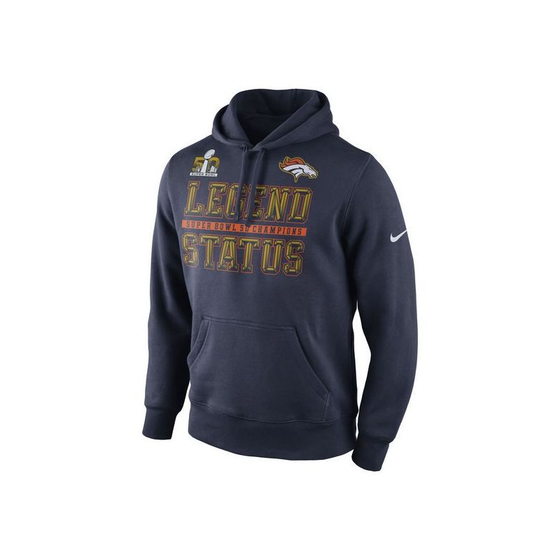 Cheap Denver Broncos Hoodie From China Navy Super Bowl 50 Champions Parade