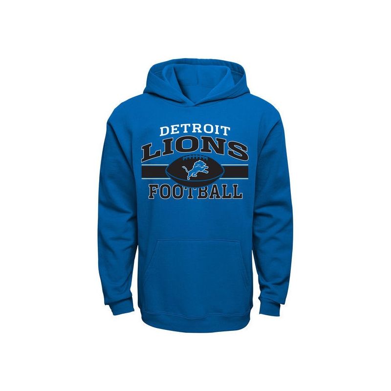 Cheap Detroit Lions Hoodie From China Light Blue Long Pass