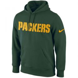 Cheap Packers Hoodie From China Green KO Wordmark Performance