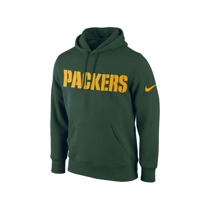 Cheap Packers Hoodie From China Green KO Wordmark Performance