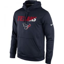 Cheap Houston Texans Hoodie From China Navy Kick Off Staff Performance