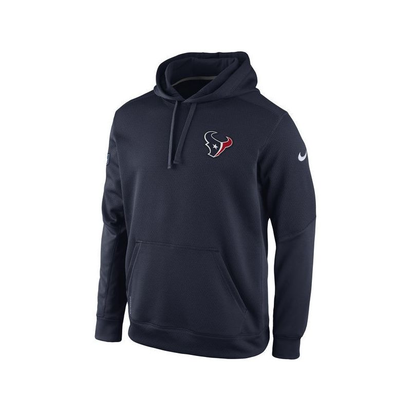 Cheap Houston Texans Hoodie From China Navy KO Chain Fleece Performance
