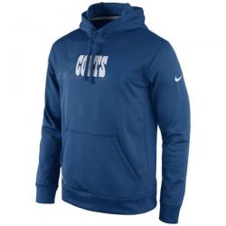 Cheap Indianapolis Colts Hoodie From China Blue KO Speed Wordmark Performance