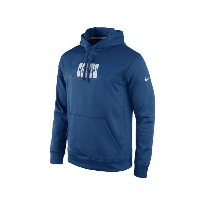 Cheap Indianapolis Colts Hoodie From China Blue KO Speed Wordmark Performance