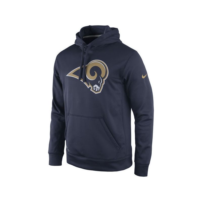 Cheap Rams Hoodie From China Navy Practice Performance