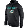 Cheap Miami Dolphins Hoodie From China Black Kick Off Staff Performance