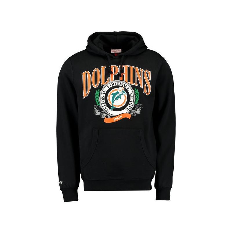 Cheap Miami Dolphins Hoodie From China Black Mitchell & Ness Fair Catch