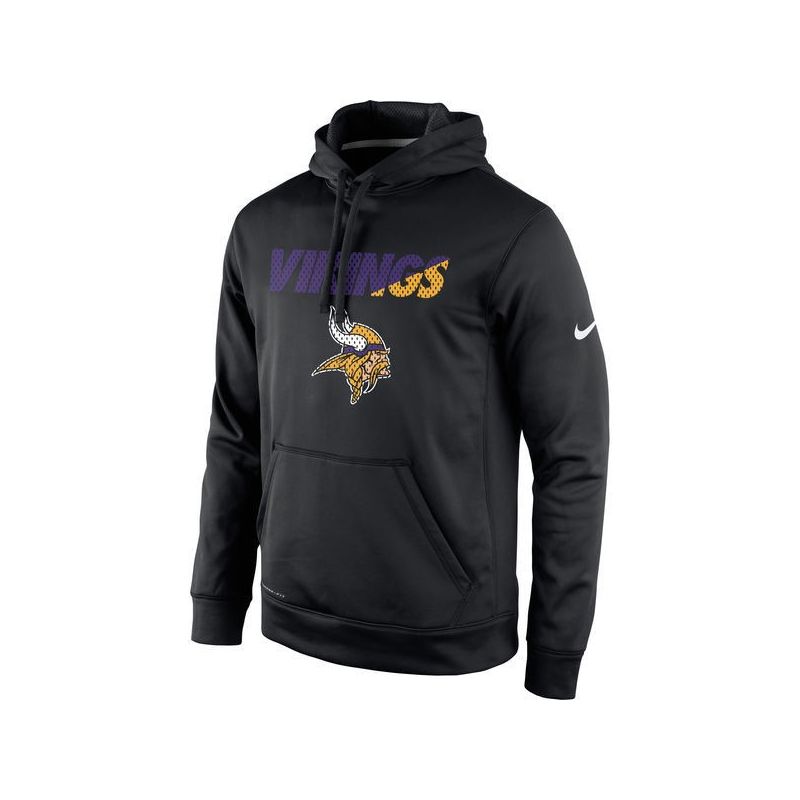 Cheap Minnesota Vikings Hoodie From China Black Kick Off Staff Performance