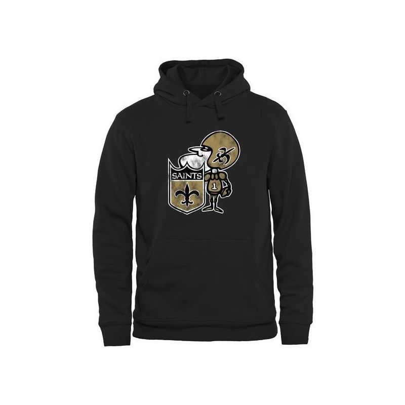 Cheap Saints Hoodie From China Black Pro Line Throwback Logo