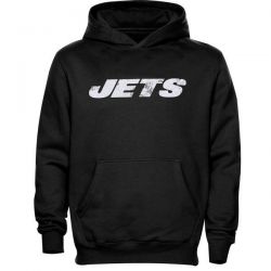 Cheap Jets Hoodie From China Black Faded Wordmark