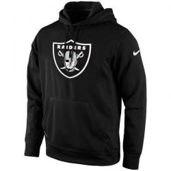 Cheap Oakland Raiders Hoodie From China Black KO Logo Essential