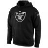Cheap Oakland Raiders Hoodie From China Black KO Logo Essential