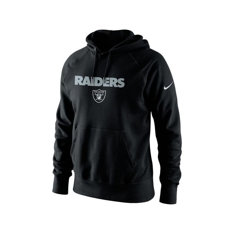 Cheap Oakland Raiders Hoodie From China Black Lockup