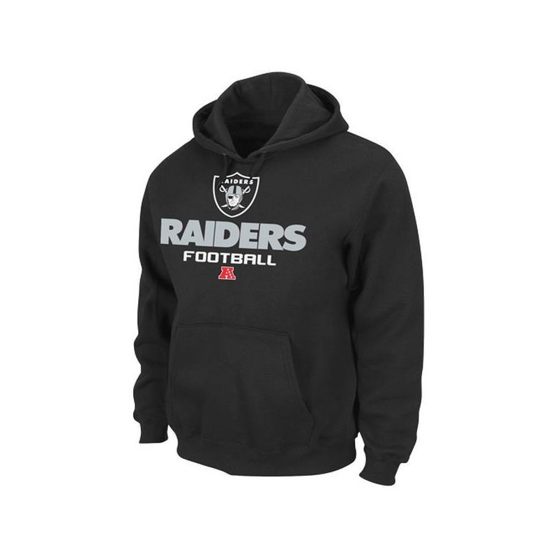 Cheap Oakland Raiders Hoodie From China Black Critical Victory V