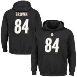 Cheap Antonio Brown Steelers Hoodie From China Black Eligible Receiver II