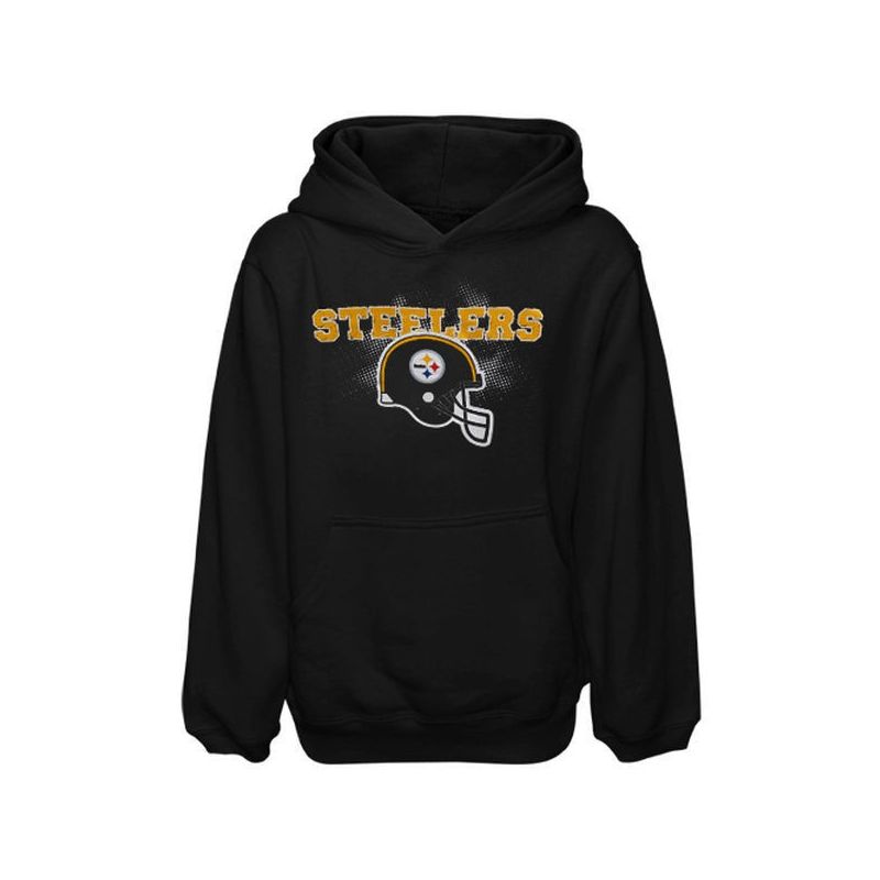 Cheap Pittsburgh Steelers Hoodie From China Black Preschool Scribble Time