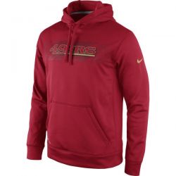 Cheap 49ers Hoodie From China Red KO Speed Wordmark Performance