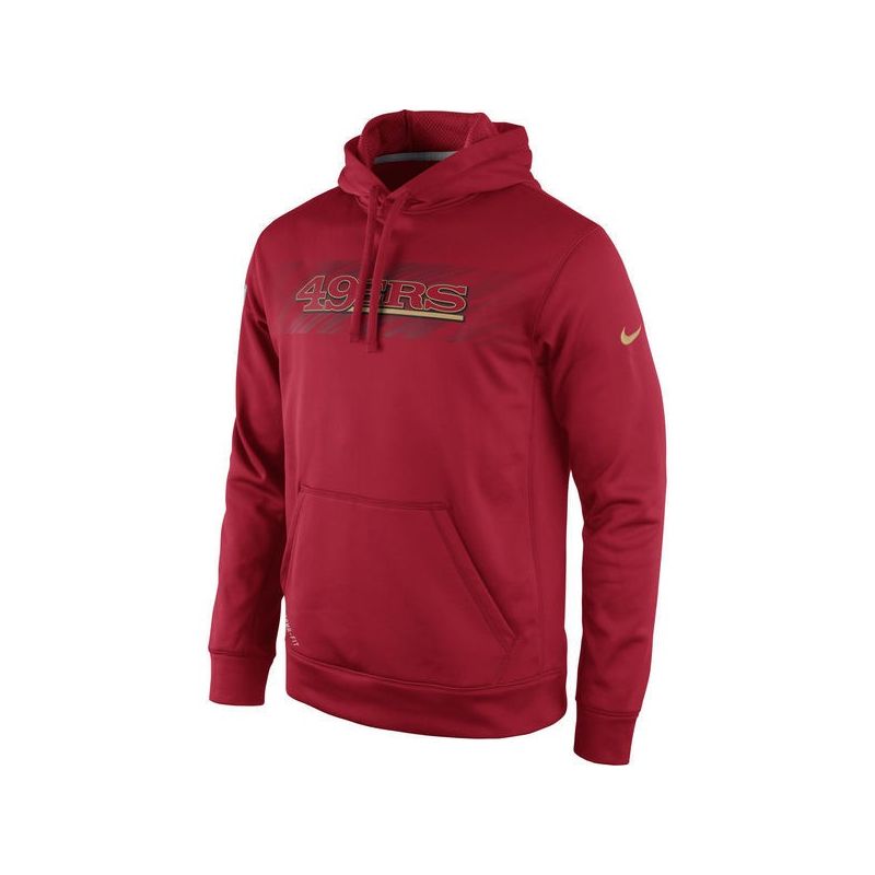 Cheap 49ers Hoodie From China Red KO Speed Wordmark Performance