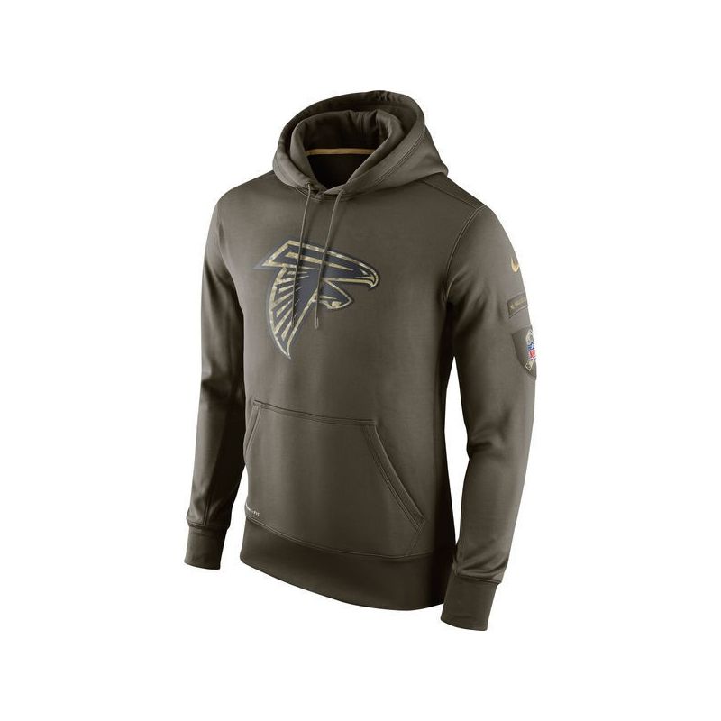 Cheap Atlanta Falcons Hoodie From China Olive Salute TO Service