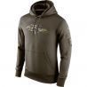 Cheap Baltimore Ravens Hoodie From China Olive Salute TO Service