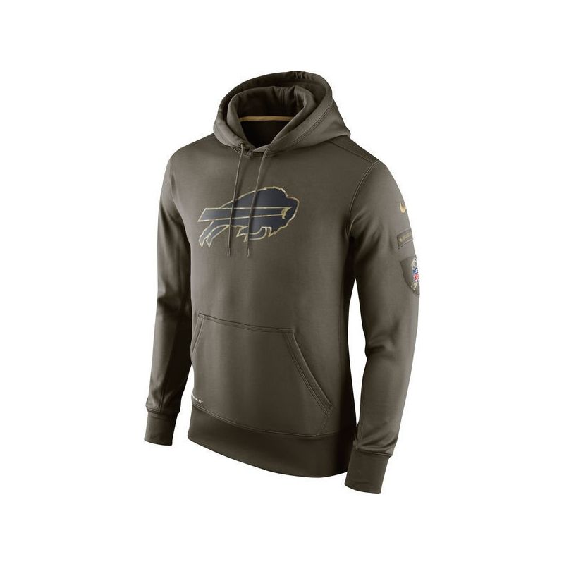 Cheap Buffalo Bills Hoodie From China Olive Salute TO Service
