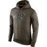 Cheap Carolina Panthers Hoodie From China Olive Salute TO Service