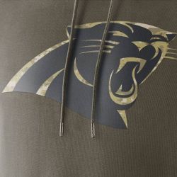 Cheap Carolina Panthers Hoodie From China Olive Salute TO Service