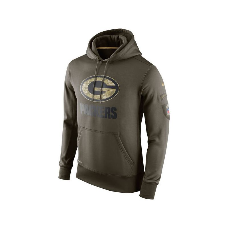 Cheap Packers Hoodie From China Olive Salute TO Service