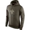 Cheap Saints Hoodie From China Olive Salute TO Service