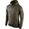 Cheap Tennessee Titans Hoodie From China Olive Salute TO Service