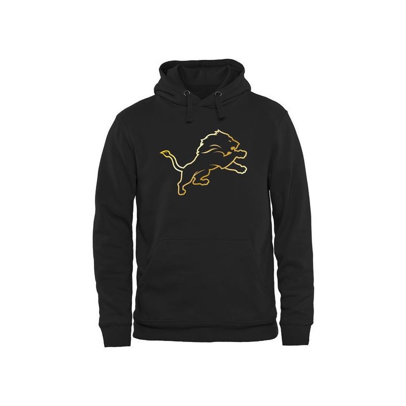 Cheap Detroit Lions Hoodie From China Black Gold