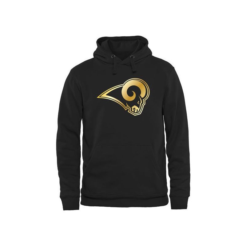 Cheap Rams Hoodie From China Black Gold