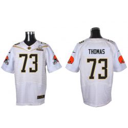 Cheap Joe Thomas Browns Jersey From China White 2016 PRO BOWL #73