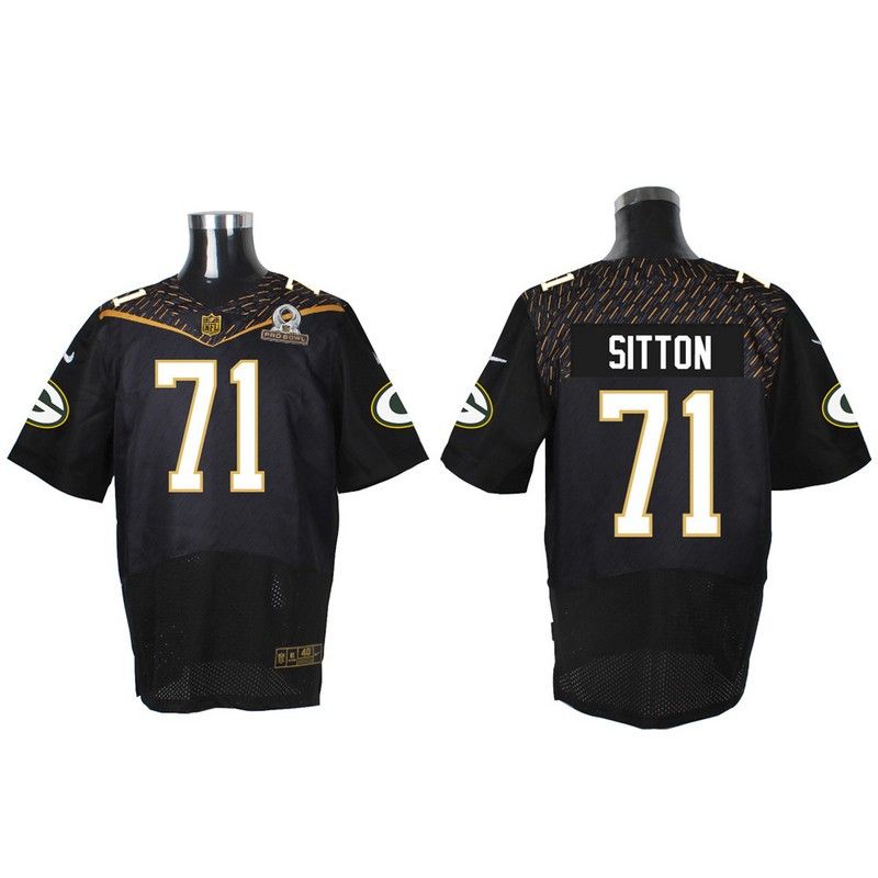 Cheap Josh Sitton Packers Jersey From China Black 2016 PRO BOWL #71