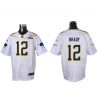 Cheap Tom Brady Patriots Jersey From China White 2016 PRO BOWL #12