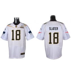 Cheap Matthew Slater Patriots Jersey From China White 2016 PRO BOWL #18
