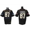 Cheap Rob Gronkowski Patriots Jersey From China Black 2016 PRO BOWL #87