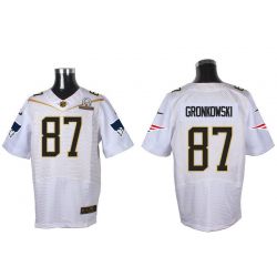 Cheap Rob Gronkowski Patriots Jersey From China White 2016 PRO BOWL #87