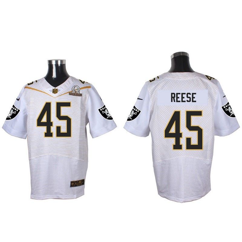 Cheap Marcel Reece Raiders Jersey From China White 2016 PRO BOWL #45